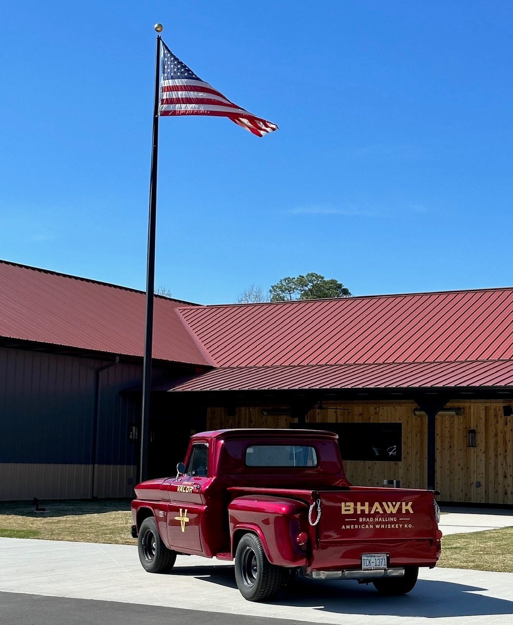 BHAWK truck and outdoor space