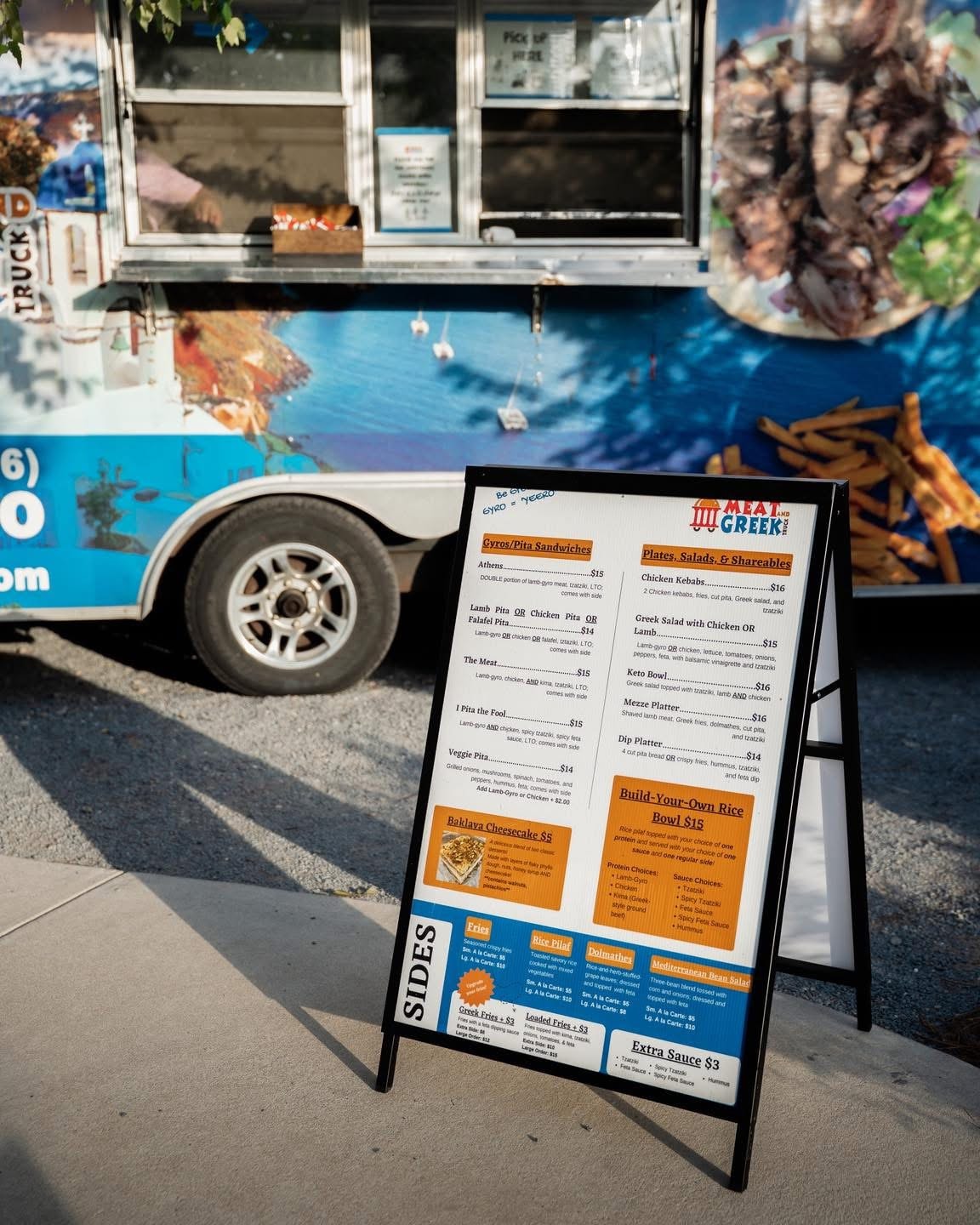 Meat & Greek Food Truck